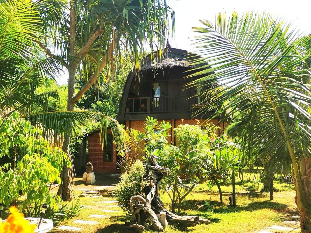 Kampung Meno Bungalows Gili Meno Exteriör bild