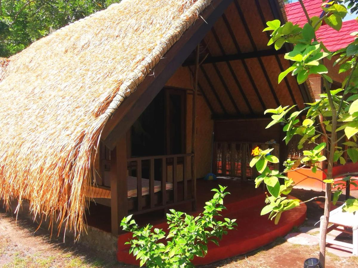 Kampung Meno Bungalows Gili Meno Exteriör bild