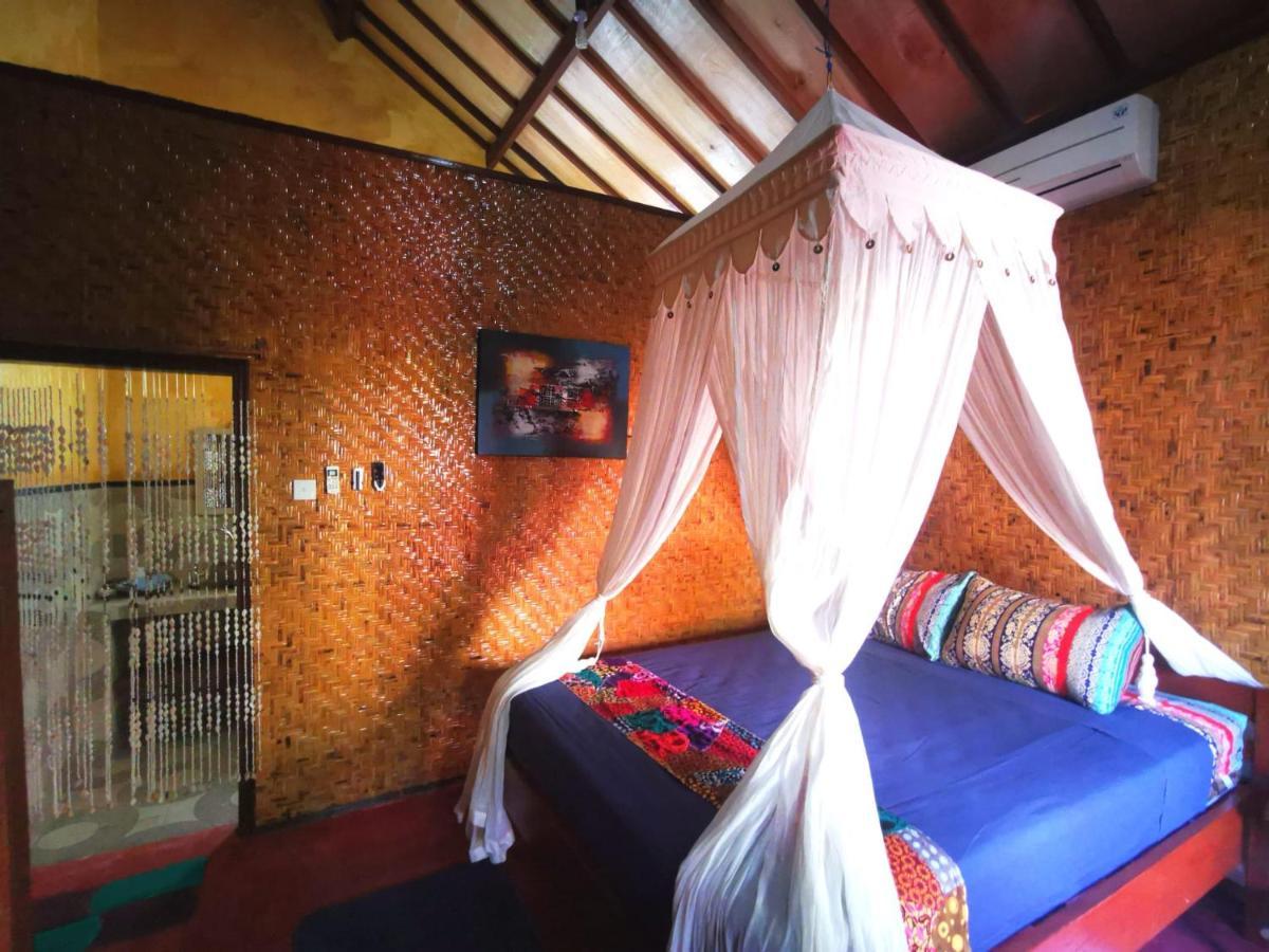 Kampung Meno Bungalows Gili Meno Exteriör bild